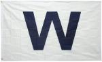 Time Roaming 3x5 Ft Chicago Wrigley Field W Win Polyester Flag with Brass Grommets