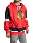 Calhoun NHL Men’s Lace-Up Hoodie – Officially Licensed Team Sweatshirt – Relaxed Fit, Premium Hockey Fan Gear (Large, Chicago Blackhawks)