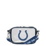FOCO Indianapolis Colts NFL Team Stripe Clear Crossbody Bag