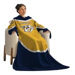 Snuggie Nashville Predators – The Original Wearable Blanket with Sleeves | Super Soft Fleece | As Seen on TV | Officially Licensed NHL Gear