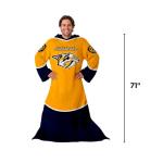 Snuggie Nashville Predators – The Original Wearable Blanket with Sleeves | Super Soft Fleece | As Seen on TV | Officially Licensed NHL Gear