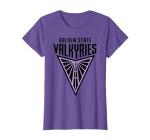 WNBA Golden State Valkyries Logo T-Shirt, Women, Purple Heather, XX-Large