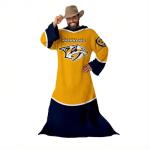 Snuggie Nashville Predators – The Original Wearable Blanket with Sleeves | Super Soft Fleece | As Seen on TV | Officially Licensed NHL Gear