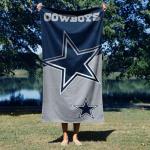 Northwest NFL Dallas Cowboys Microfiber Beach Towel, 30 x 60 Inches – Quick Dry, Sand Resistant, Lightweight, Highly Absorbent, Incisor Design