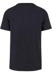 47 Brand MLB Men's Team Color Union Arch Franklin Primary Logo Short Sleeve Baseball T-Shirt - Detroit Tigers - Navy - Large