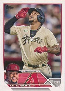 2023 Topps #239 Ketel Marte Arizona Diamondbacks NM-MT MLB Baseball