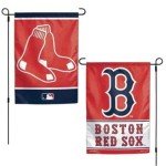 Wincraft MLB Boston Red Sox Flag12x18 Garden Style 2 Sided Flag, Team Colors, One Size