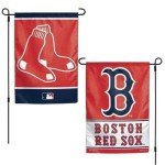 Wincraft MLB Boston Red Sox Flag12x18 Garden Style 2 Sided Flag, Team Colors, One Size