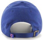 47 MLB Home Team Color Primary Logo Clean Up Adjustable Strap Hat Cap, Adult One Size Fits All (Chicago Cubs)