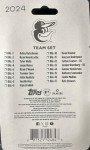Baltimore Orioles 2024 Topps Factory Sealed 17 Card Team Set with Adley Rutschman and Gunnar Henderson Plus Colton Cowser and Jordan Westburg Rookie Cards