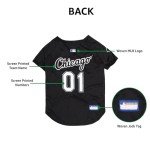 MLB Jersey for Dogs & Cats - Baseball Chicago White Sox Pet Jersey, Medium.