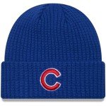 New Era Chicago Cubs Blue Prime Cuff Knit Beanie Hat