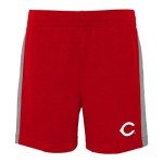 MLB Toddler 2-4 The Line Up Official 2 Piece Short Sleeve T-Shirt & Shorts Set (US, Age, 4 Years, Cincinnati Reds)