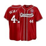 Custom Mens/Youth Cincinnati Red Seattle Baseball Stitched T-Shirt for Sports Fan