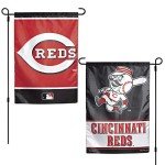 Wincraft MLB Cincinnati Reds 12x18 Garden Style 2 Sided Flag, One Size, Team Color
