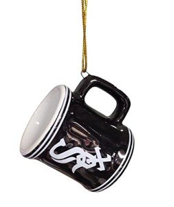 Boelter Brands Officially Licensed MLB Mini Mug Shot Glass Hanging Ornament (Chicago White Sox)