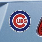 FANMATS 26532 Chicago Cubs 3D Color Metal Emblem, Diecut Team Logo Auto Emblem