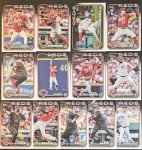 2024 Series 1 & 2 Team Set Topps 25 Cards Cincinnati Reds Blister Pack Sealed
