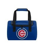FOCO - MLB Officially Licensed Team Logo Insulated Lunch Box Cooler Duffel Bag (Chicago Cubs)
