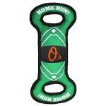 MLB BALTIMORE ORIOLES Baseball Field Dog Toy with Double rim Stitching & Inner SQUEAKER