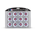 Team Golf MLB Chicago Cubs Golf Balls, 12 Pack Dozen Regulation Size Golf Balls, 12 Pack, Full Color Durable Team Imprint