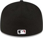 New Era Arizona Diamondbacks 59Fifty Alternate Low Profile Fitted Hat (US, Numeric, 7 1/8, Black)