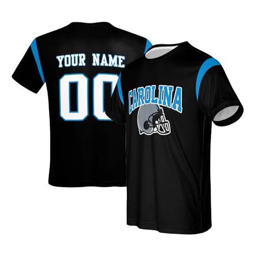 Custom Carolina Football Jersey with Personalized Name & Number