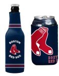 MLB Baseball Can & Bottle Holder Insulator Beverage Cooler (Boston Red Sox - Krazy Kover/Kaddy)