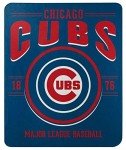 Northwest MLB Chicago Cubs 50x60 Fleece Southpaw DesignBlanket, Team Colors, One Size