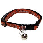 MLB CAT COLLAR. - BALTIMORE ORIOLES CAT COLLAR. - Strong & Adjustable BASEBALL Cat Collars with Metal Jingle Bell