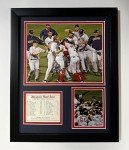 Legends Never Die "2004 Boston Red Sox World Series Champions Framed Photo Collage, 11 x 14-Inch