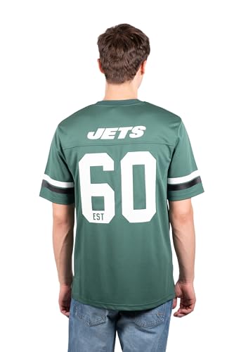 Men's V-Neck Mesh Stripe Team Color T-Shirt