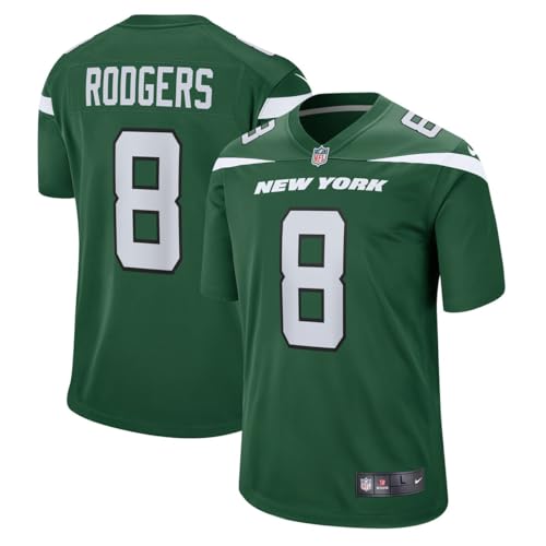 Youth Nike Aaron Rodgers Jets Game Day Jersey