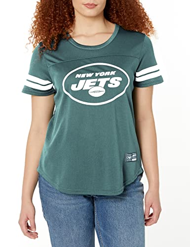 New York Jets Women's Varsity Stripe Tee Shirt