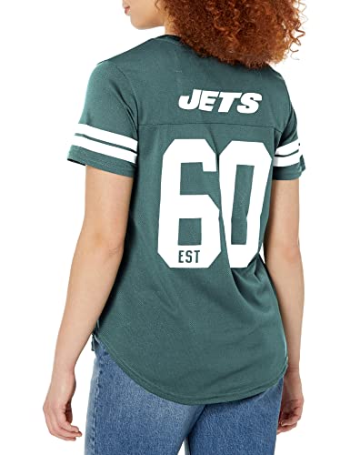 New York Jets Women's Varsity Stripe Tee Shirt
