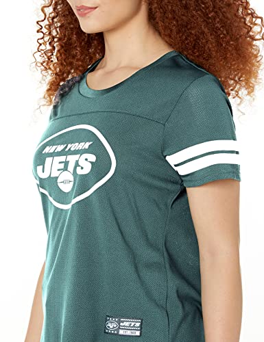 New York Jets Women's Varsity Stripe Tee Shirt
