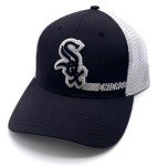 47 Officially Licensed Chicago White Sox Hat Classic Mesh Trucker Adjustable Team Logo Embroidered Baseball Cap