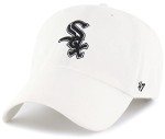 47 MLB White Primary Logo Clean Up Adjustable Strap Hat Cap, Adult One Size Fits All (Chicago White Sox)