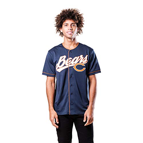 Chicago Bears Game Day Button Down Jersey Shirt