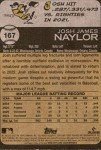 2022 Topps Heritage #167 Josh Naylor NM-MT Cleveland Guardians Baseball