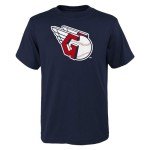 Jose Ramirez Cleveland Guardians MLB Kids Youth 8-20 Navy Official Player Name & Number Jersey T-Shirt (US, Numeric, 8, Regular, Navy)