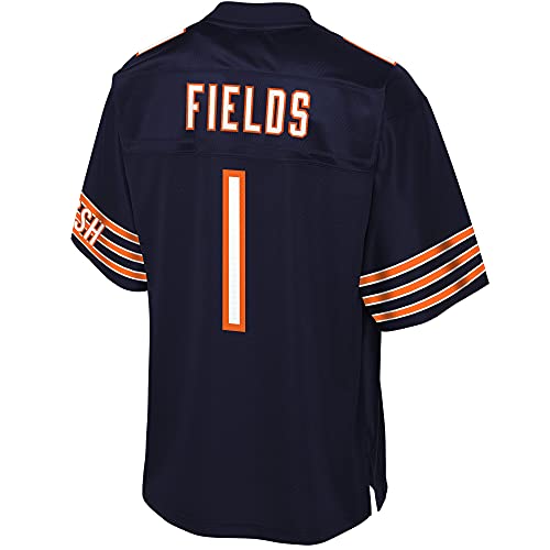 Chicago Bears Justin Fields Men's Navy Jersey