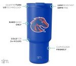 Simple Modern Officially Licensed Collegiate Boise State Broncos 30 oz Tumbler with Flip Lid and Straws | Insulated Cup Stainless Steel | Gifts for Men Women | Trek Collection | Boise State University