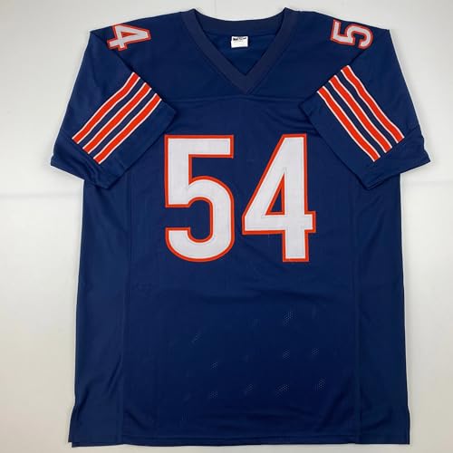 Brian Urlacher Chicago Blue Reprint Jersey XL