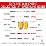 Greenline Goods Boise State University Pint Beer Glasses Set of 2 - Full Color Broncos Logo & Campus Map – Boise State Broncos Gift Idea for College Grads & Alumni - College Glassware