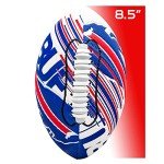 Franklin Sports NFL Buffalo Bills Football - Youth Mini Football - 8.5" Football- SPACELACE Easy Grip Texture- Perfect for Kids !