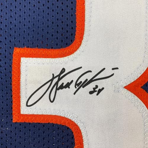 Walter Payton Chicago Blue Reprint Autographed Jersey XL