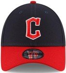 New Era Youth MLB The League 9Forty Adjustable Hat Cap One Size Fits All (US, Alpha, One Size, Cleveland Guardians - Navy)