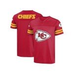 FOCO NFL Men's Officially Licensed Primary Logo Game Day Team Jersey (Large, Kansas City Chiefs - Red)