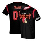 Kansas Custom T Shirts for Men Women Kids Personalized Sports Fan Jersey Customized Name Number Gifts